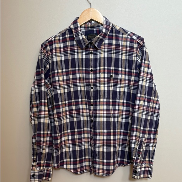 Pendleton Tops - Pendleton plaid button down shirt size XL